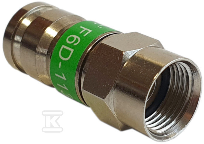 Kompressions-Koaxialstecker vom Typ F - 26744